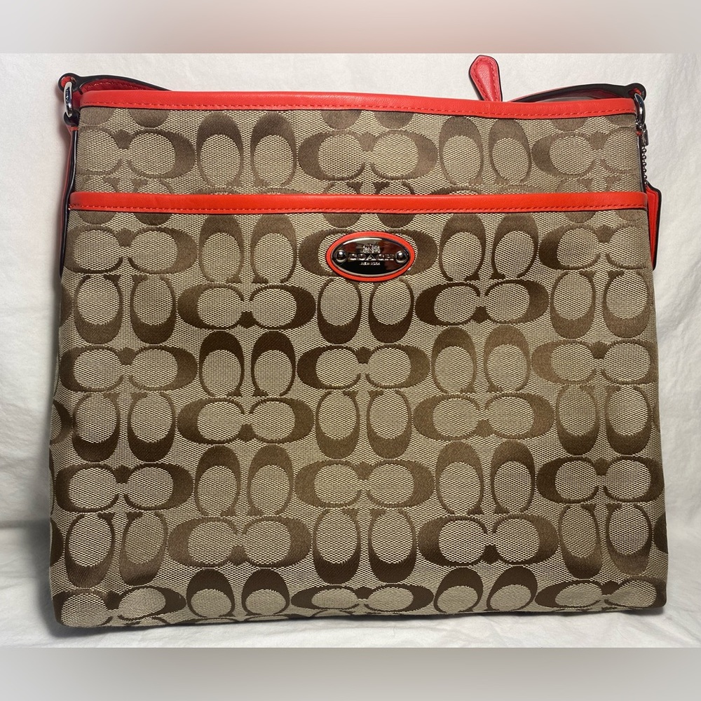 Coach Signature Canvas Bag